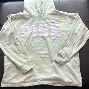 PINK Victoria's Secret Mint Green Hoodie